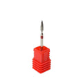 Trina Diamond Nail Drill Bit - Elmas Freze Ucu Protez Tırnak Törpüsü Ateş No:4 for Professional Nail Care