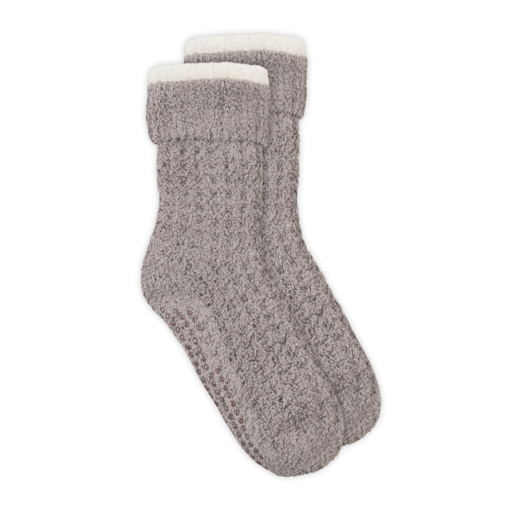 3pc Women's Sherpa Lined Cozy Waffle Set | Lemon