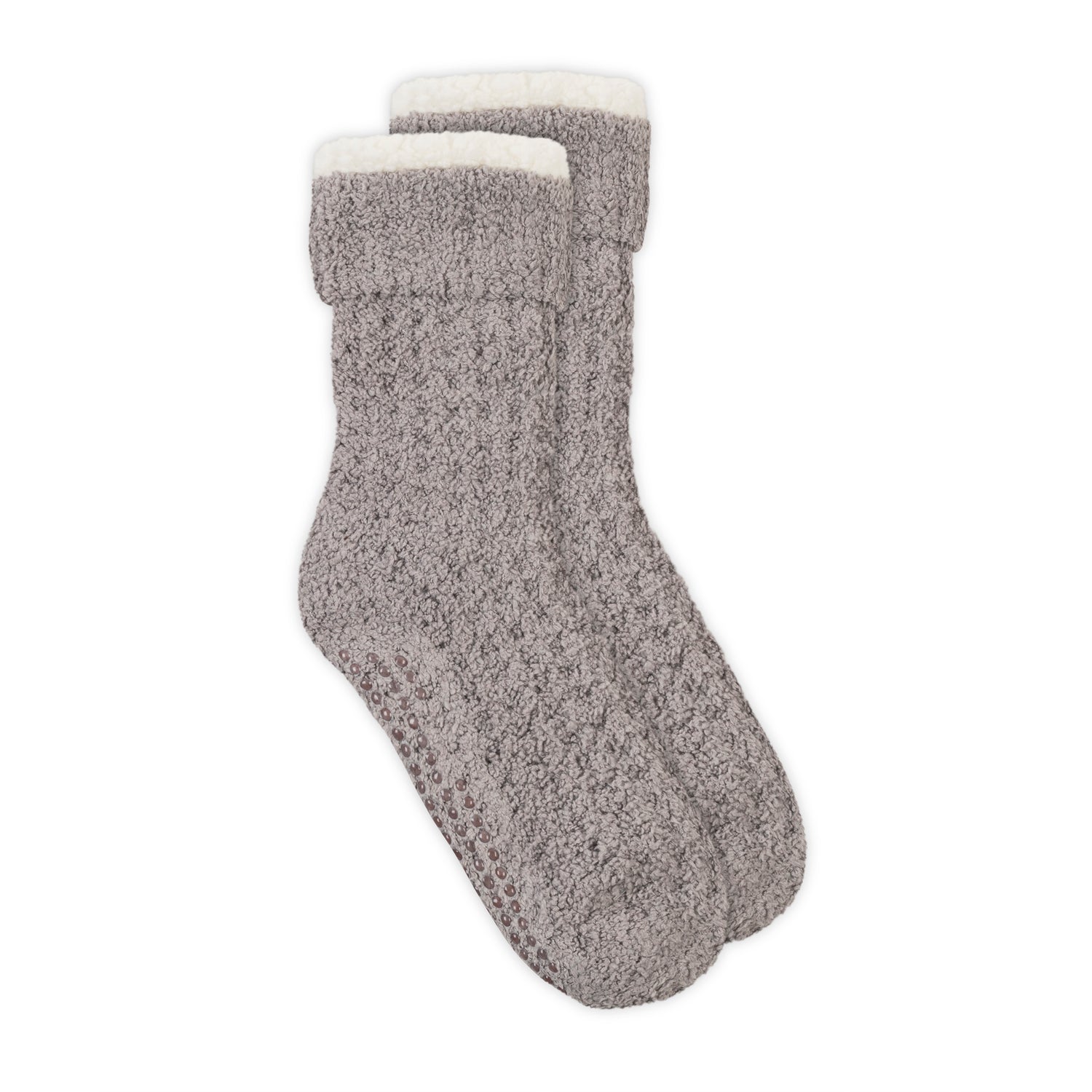 3pc Women's Sherpa Lined Cozy Waffle Set | Lemon