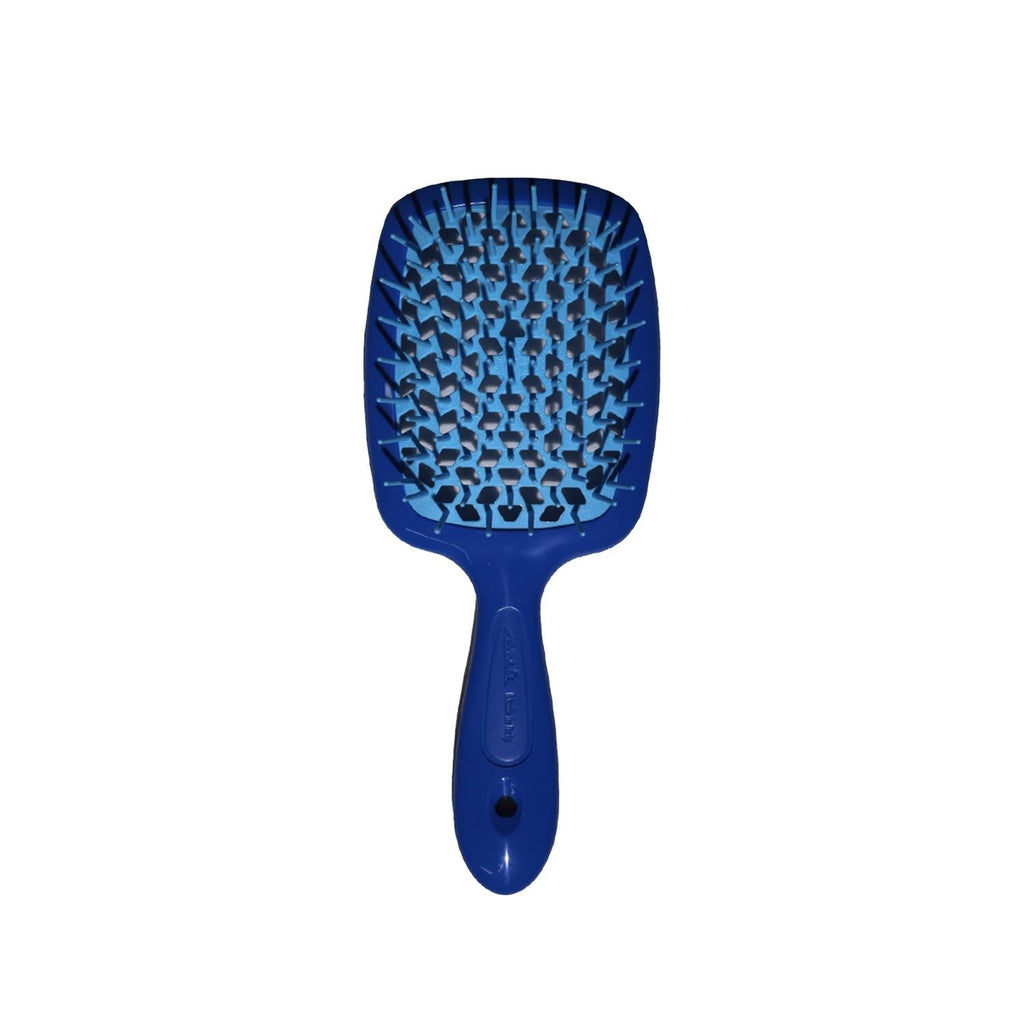 Janeke Superbrush Detangling Hair Brush in Blue 1 pc