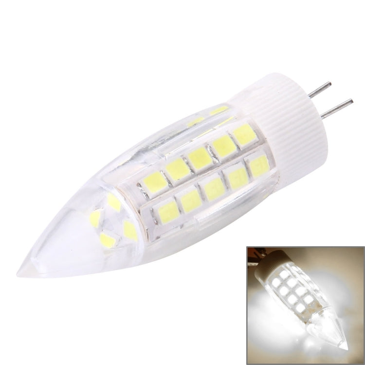 G4 4W 300LM Candle Corn Light Bulb, 44 LED SMD 2835, AC 220-240V(White Light)