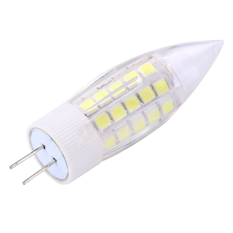 G4 4W 300LM Candle Corn Light Bulb, 44 LED SMD 2835, AC 220-240V(White Light)
