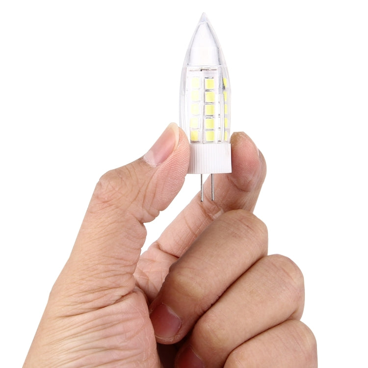G4 4W 300LM Candle Corn Light Bulb, 44 LED SMD 2835, AC 220-240V(White Light)