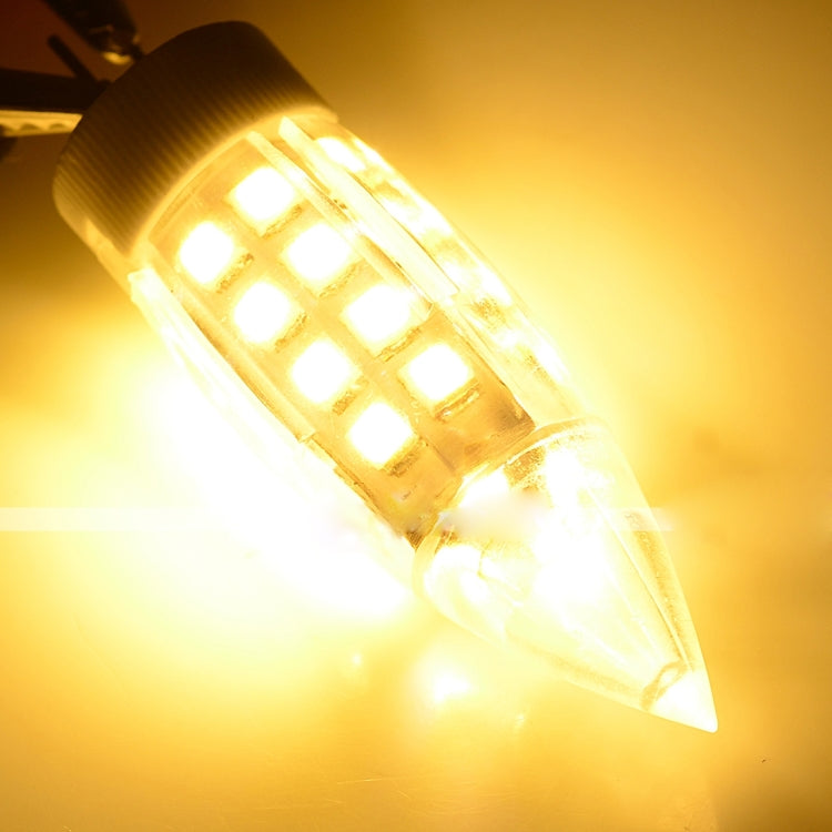 G4 4W 300LM Candle Corn Light Bulb, 44 LED SMD 2835, AC 220-240V(Warm White)