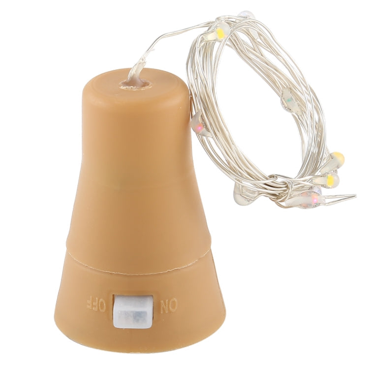 1m 10 LEDs SMD 0603 Solar Powered Copper Wire String Light  Fairy Lamp Decorative Light(Colorful Light)