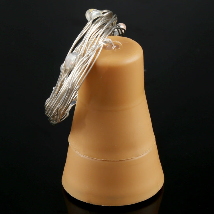 1m 10 LEDs SMD 0603 Solar Powered Copper Wire String Light  Fairy Lamp Decorative Light(Colorful Light)