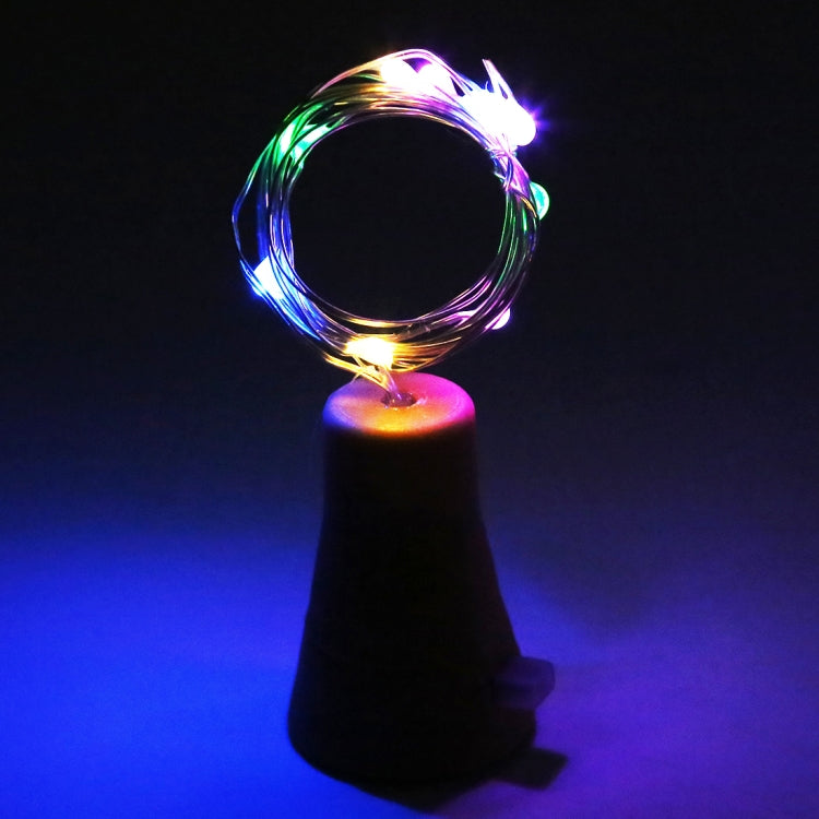1m 10 LEDs SMD 0603 Solar Powered Copper Wire String Light  Fairy Lamp Decorative Light(Colorful Light)