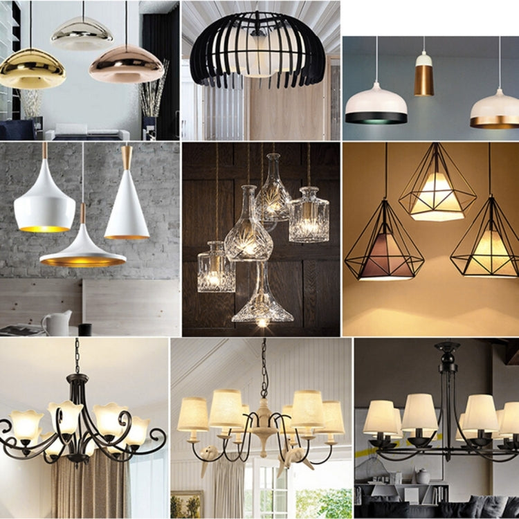 C35 E14 6W Dimmable LED Filament Light Bulb, 6 LEDs 450 LM Retro Energy Saving Light for Halls, AC 220V