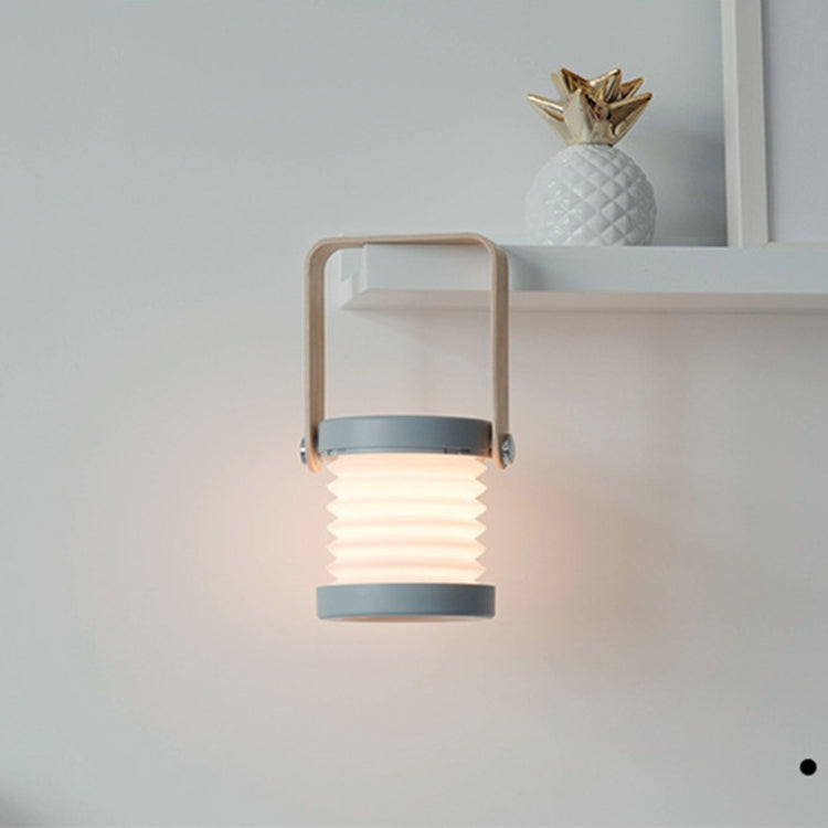 DC 5V Rechargeable Lantern Lamp Touch Control LED Light (White)