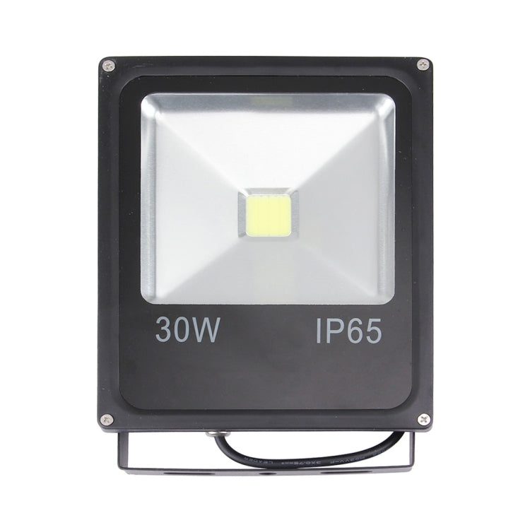 30W IP65 Waterproof White Light LED Floodlight, 2700LM Lamp, AC 85-265V