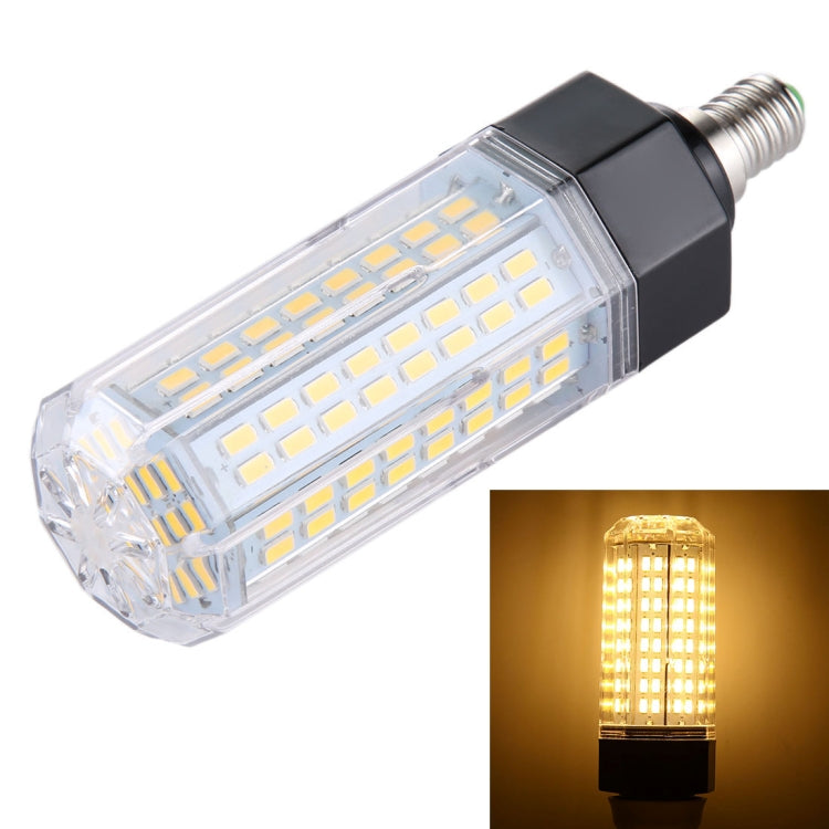 E14 144 LEDs 16W  LED Corn Light, SMD 5730 Energy-saving Bulb, AC 110-265V