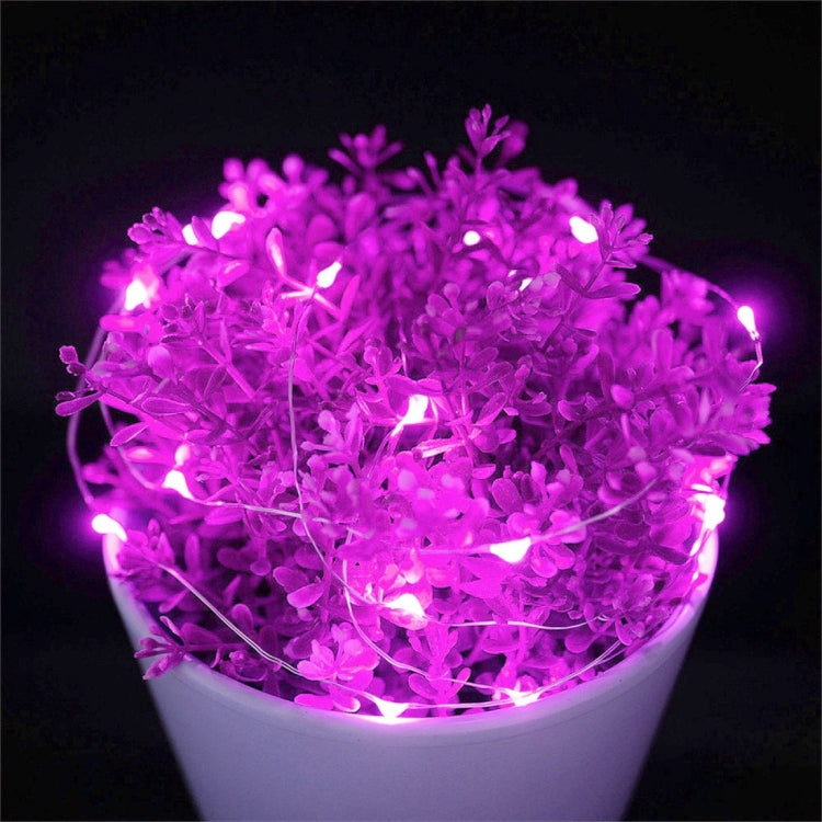 5m IP65 Waterproof Silver Blue Light Wire String Light, 50 LEDs SMD 0603 3 x AA Batteries Box Fairy Lamp Decorative Light, DC 5V