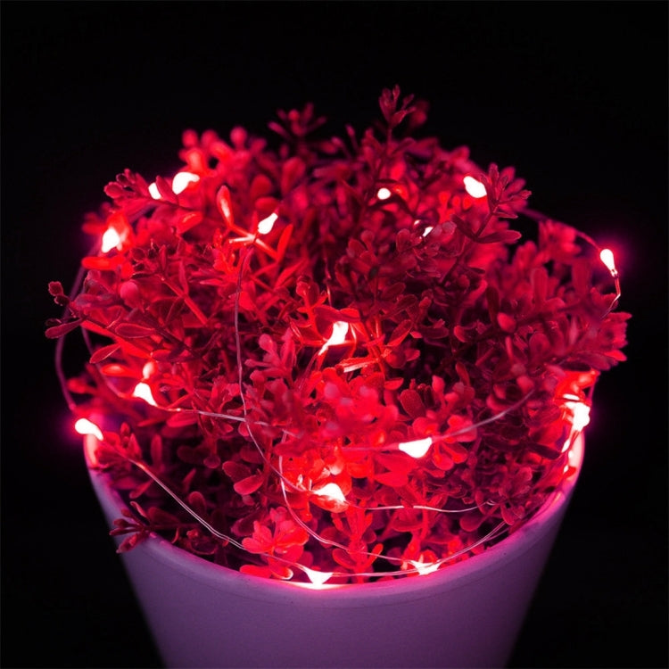 5m IP65 Waterproof Silver Blue Light Wire String Light, 50 LEDs SMD 0603 3 x AA Batteries Box Fairy Lamp Decorative Light, DC 5V