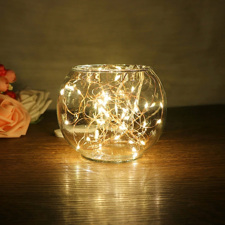 5m IP65 Waterproof Silver Blue Light Wire String Light, 50 LEDs SMD 0603 3 x AA Batteries Box Fairy Lamp Decorative Light, DC 5V