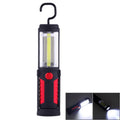 PR5W-1 5W COB+1W F8 IP43 Waterproof White Light LED Torch Work Light , 400 LM Multi-function USB Charging Portable Emergency Work Stand Light with Magnetic & 360 Degrees Swivel Hook(Red)