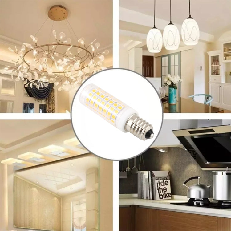 E14 88 LEDs SMD 2835 Dimmable LED Corn Light Bulb, AC 220V (Warm White)