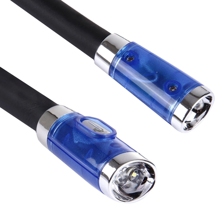 DAMOIL Flexible Eyeshield LED Reading Lights, Creative Double Head Hands-free Neck Stereo Flashlight Working Light Auto Lamp with 4 LED Light & Soft Rubber Grip Neck Pad