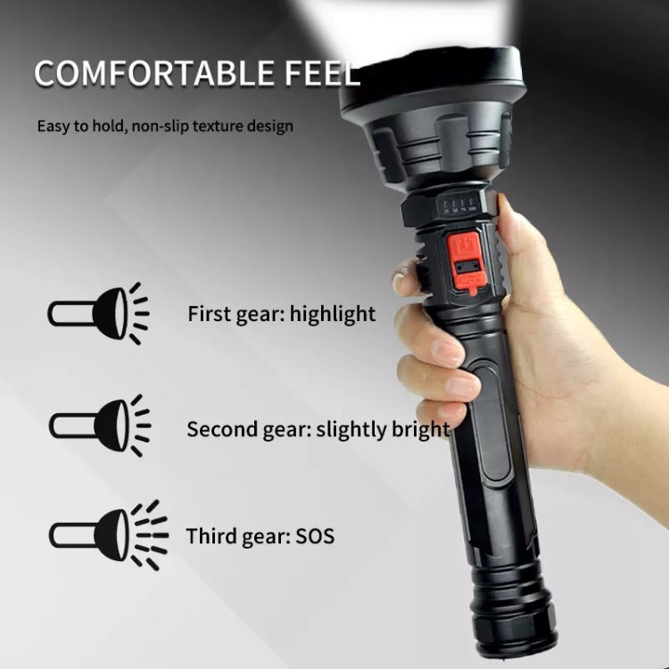 L-826 Single Core 3W USB Rechargeable Mini Portable Glare LED Flashlight