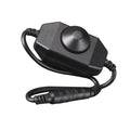 Knob Controller Dimmer for Single Color LED Strip Light(Black)