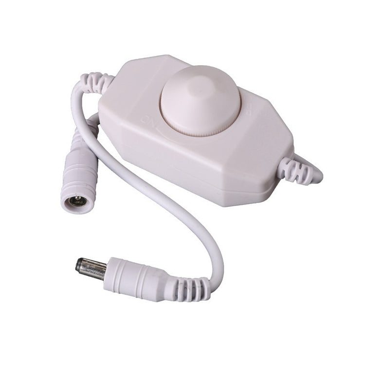 Knob Controller Dimmer for Single Color LED Strip Light(White)