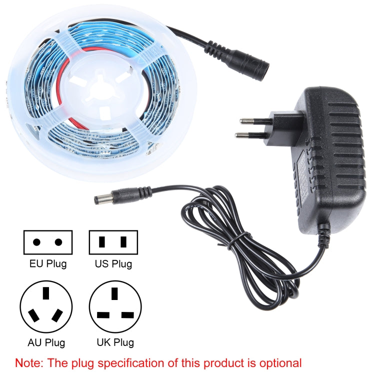 4:1 2m Bare Board 5050 SMD RGB LED Rope Light, 12V 2A 100-240V (AU Plug)