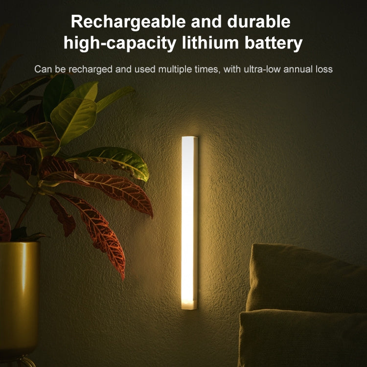 30cm USB Charging LED Emergency Light Bar with Remote Control (White)