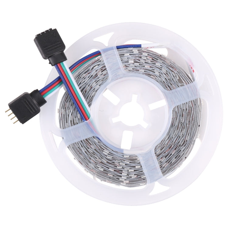 Bare Board 2835 SMD RGB LED Rope Light, 60 LED/m, Length: 5m, 12V 2A 100-240V, with 44-key Remote Control (AU Plug)