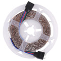 Bare Board 2835 SMD RGB LED Rope Light, 60 LED/m, Length: 5m, 12V 2A 100-240V, with 24-key Remote Control(AU Plug)