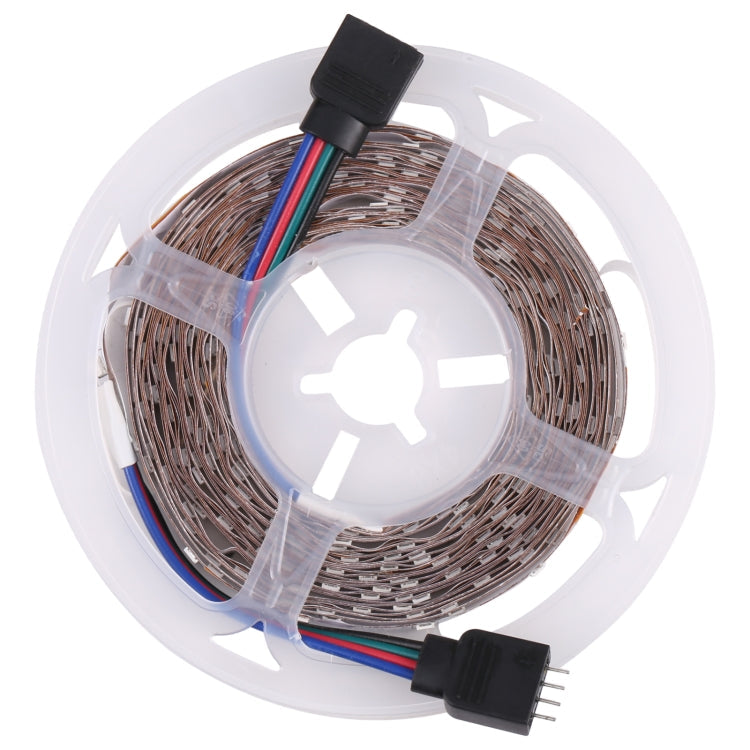 Bare Board 2835 SMD RGB LED Rope Light, 60 LED/m, Length: 5m, 12V 2A 100-240V, with 24-key Remote Control(AU Plug)