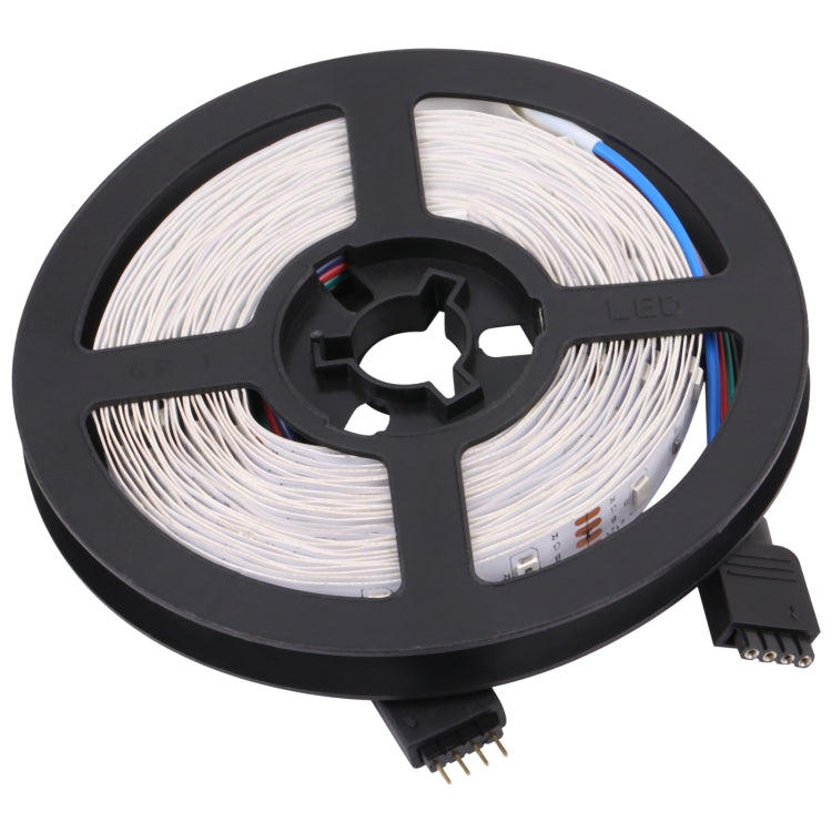 Smart Bluetooth APP Control Bare Board 2835 SMD RGB LED Rope Light, 60 LED/m, Length: 5m, 12V 2A 100-240V(US Plug)