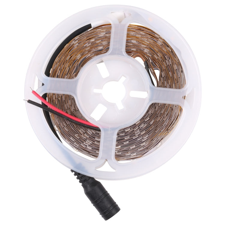 Bare Board 2835 SMD Dimmable White Light / Warm Light LED Rope Light, 60 LED/m, Length: 5m, 12V 2A 100-240V(EU Plug)