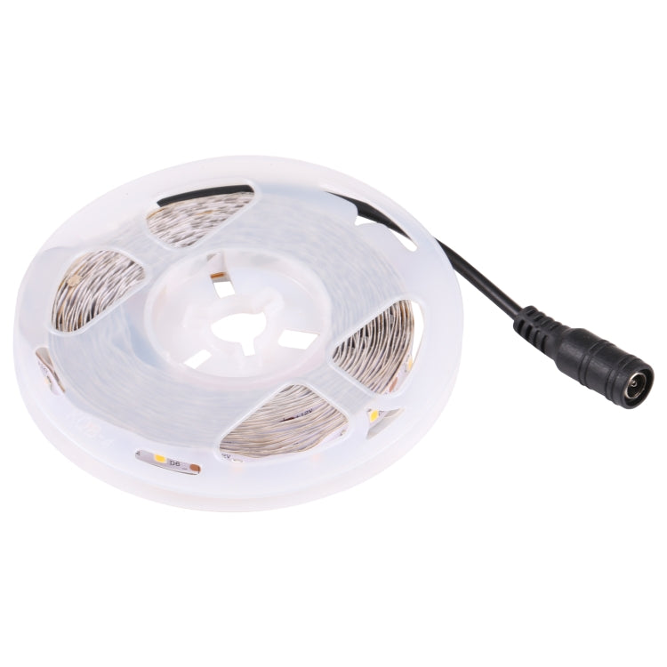 Bare Board 2835 SMD Dimmable White Light / Warm Light LED Rope Light, 60 LED/m, Length: 5m, 12V 2A 100-240V(AU Plug)