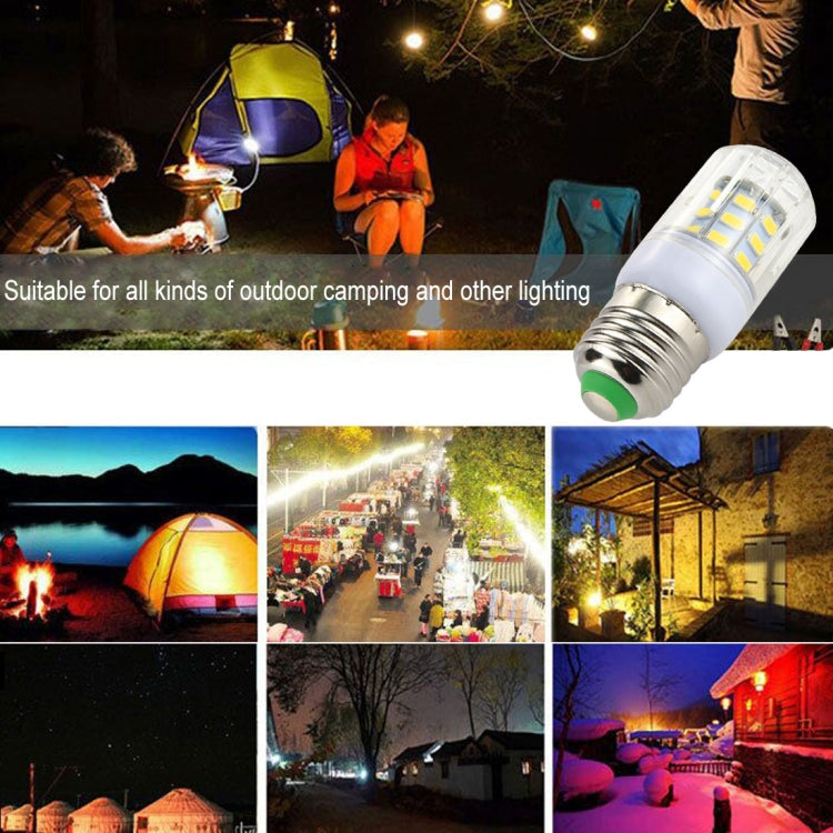 E27 27 LEDs 3W  LED Corn Light SMD 5730 Energy-saving Bulb, DC 12V(White Light)