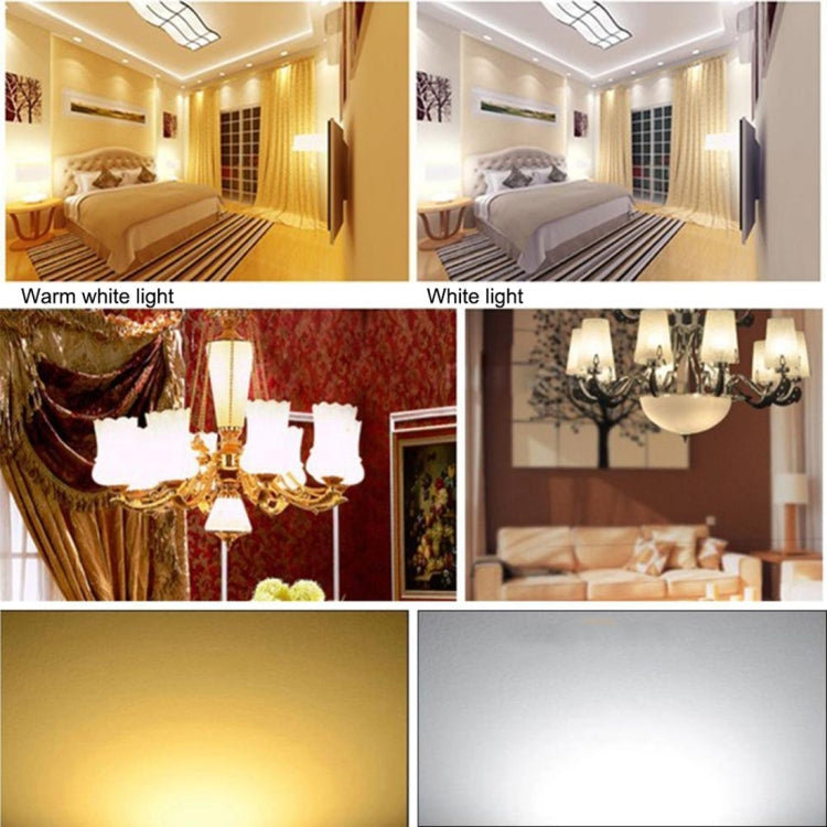 E27 24 LEDs 3W SMD 5730 LED Corn Light Energy-saving Lamp, AC 110-220V (White Light)