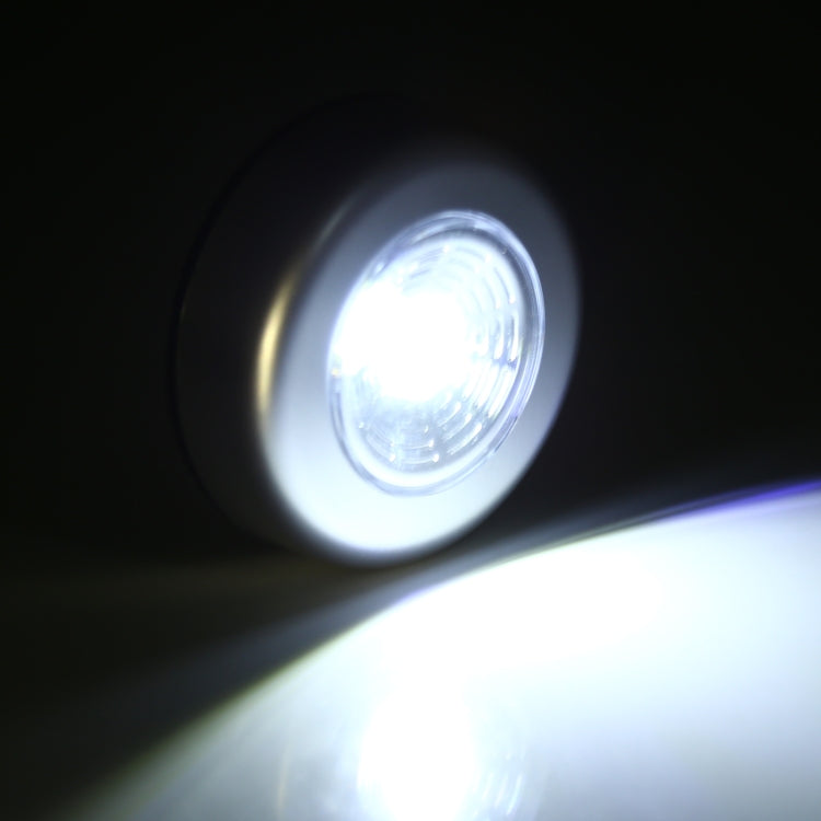 3W 150LM Portable COB LED Night Light for Cabinet , Kitchen, Stair, Bedroom(White Light)