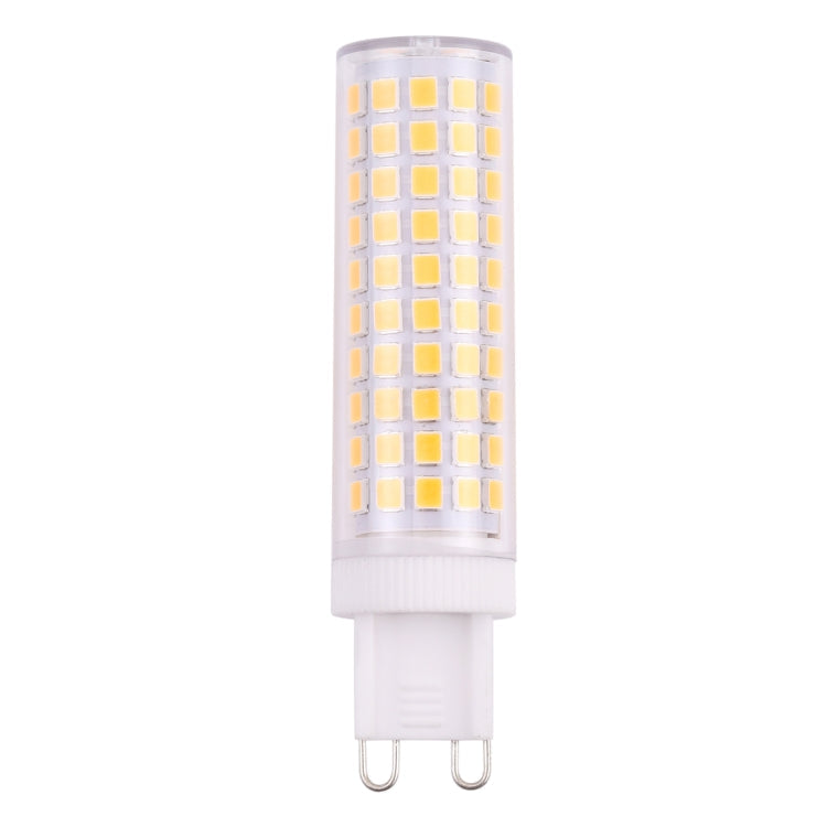 G9 124 LEDs SMD 2835 2800-3200K LED Corn Light, No Flicker, AC 85-265V (Warm White)