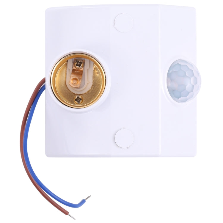 E27 Human Body Induction Lamp Holder, AC 110-240V