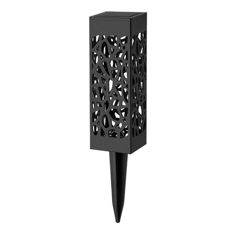Outdoor Hollowing Out Solar Energy Garden Lawn Lamp(Warm White)