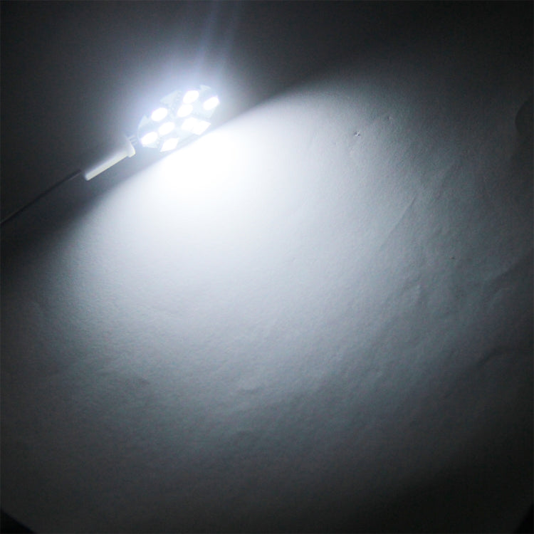 G9 9 LEDs SMD 5050 108LM 6000-6500K Stepless Dimming Energy Saving Light Pin Base Lamp Bulb, DC 12V (White Light)