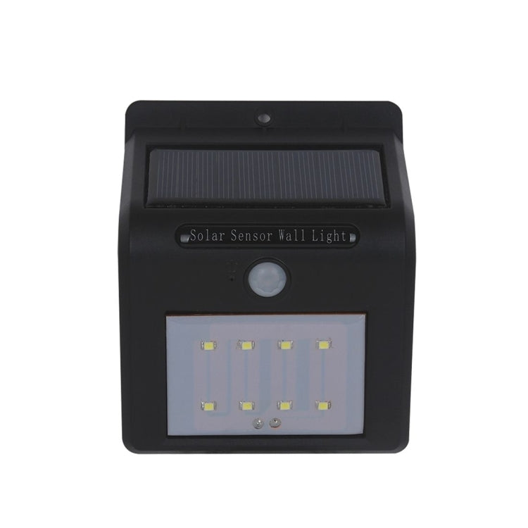 IP65 Waterproof White Light, 8 LEDs Solar Motion Sensor Wall Light with Solar Panel