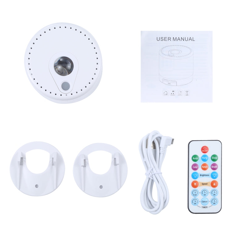 SA200 Starry Projector Sound Remote Control Night Light(Colorful Light)