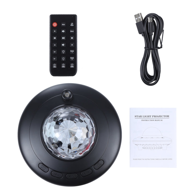 L6 Music Starry Projector Remote Control Night Light (Colorful Light)