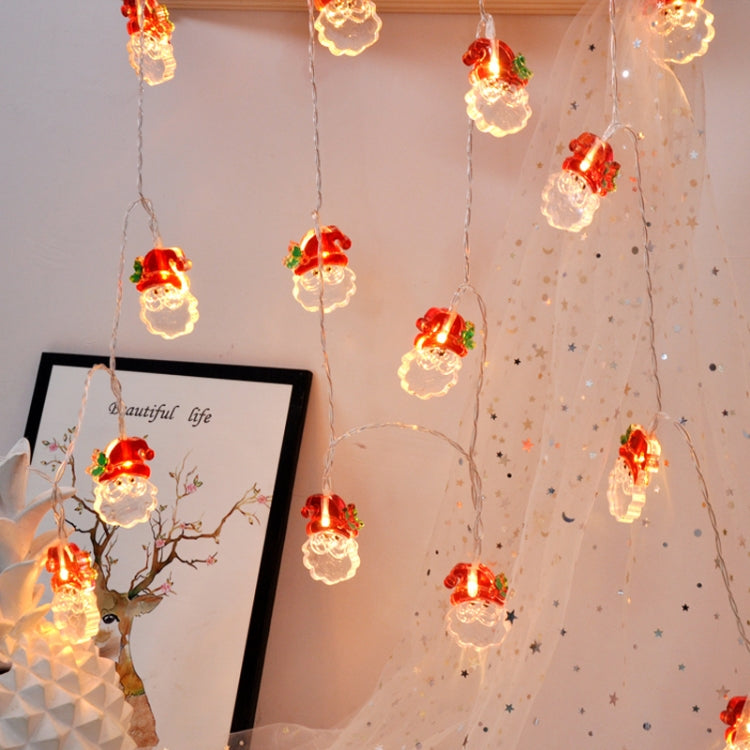 2m 10 Lights Santa Claus LED Decorative Light String