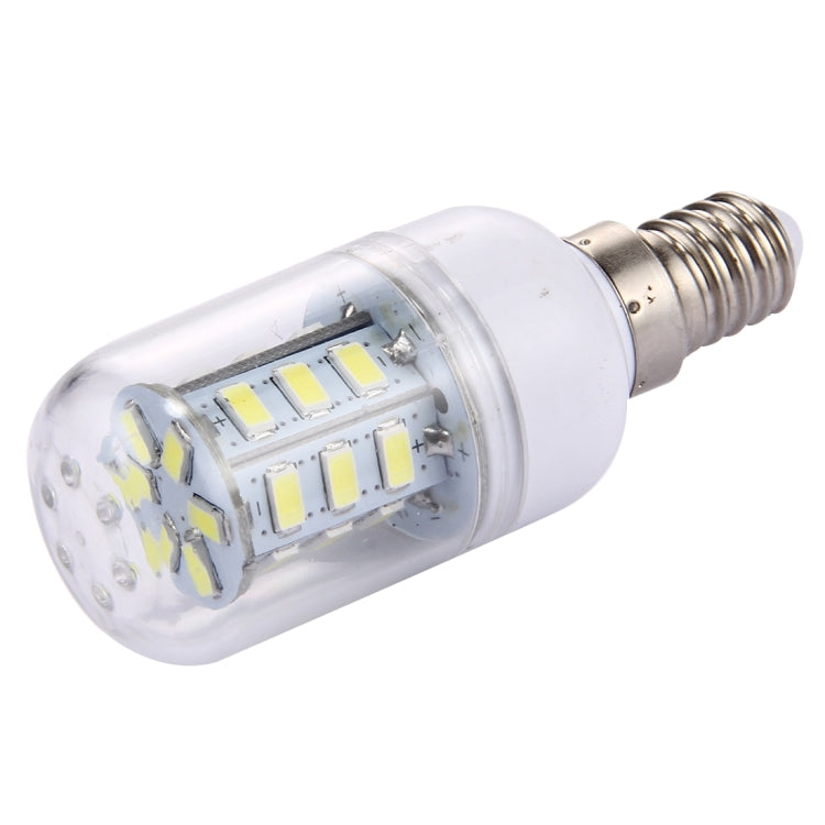 E14 2.5W 24 LEDs SMD 5730 LED Corn Light Bulb, AC 12-24V(White Light)