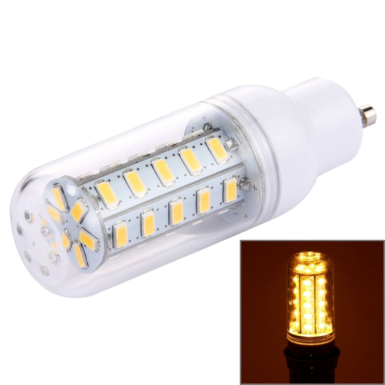 GU10 3.5W LED Corn Light 36 LEDs SMD 5730 Bulb, AC 12V, DC12-24V (Warm White)