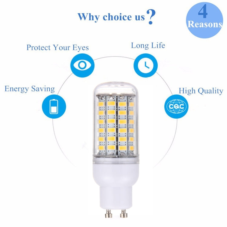 GU10 5.5W 69 LEDs SMD 5730 LED Corn Light Bulb, AC 100-130V (Warm White)