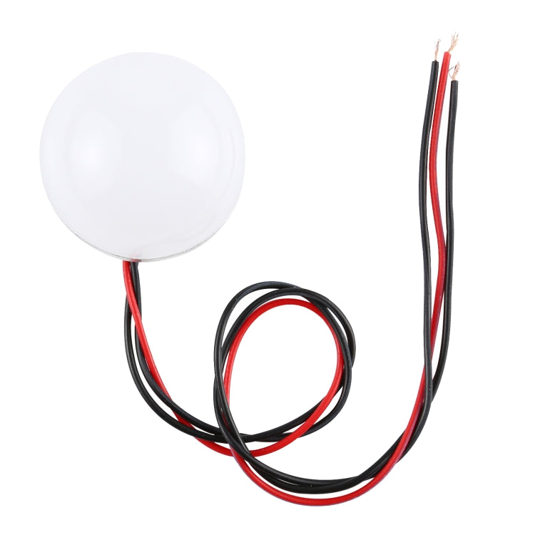 35mm 3W Semi-circular LED Bulbs, DC 5V (Warm White)