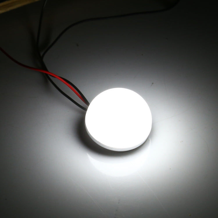 35mm 3W Semi-circular LED Bulbs, DC 24V (White Light)
