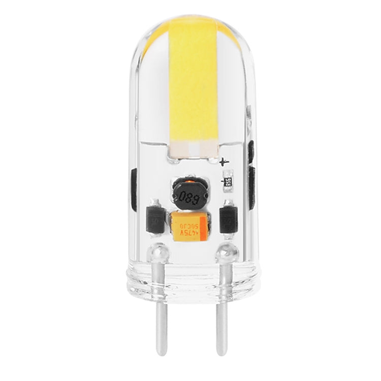 GY6.35 2W 110-140LM LED 1505 COB Corn Light Bulb, AC/DC 12V (White Light)