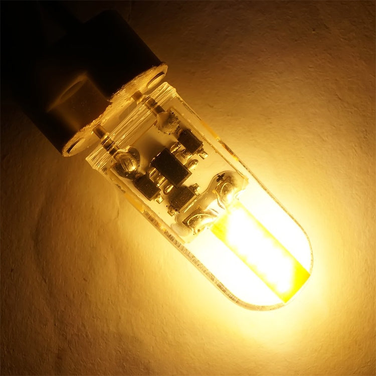 GY6.35 2W 110-140LM LED 1505 COB Corn Light Bulb, AC/DC 12V (Warm White)